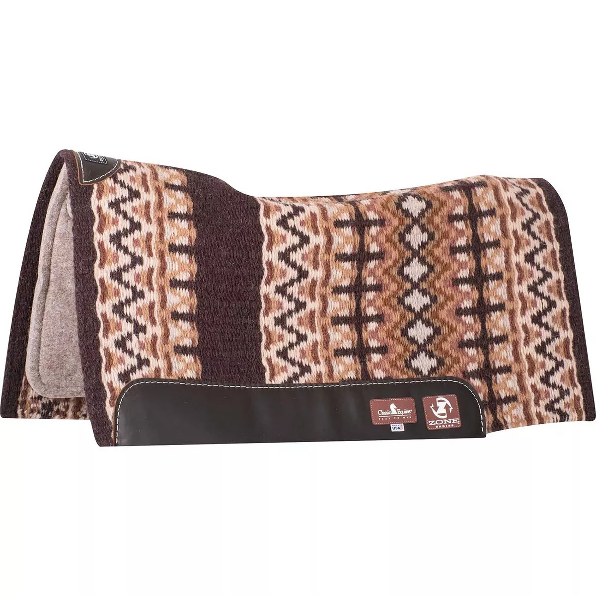 Classic Equine Zone Blanket Top Saddle Pad