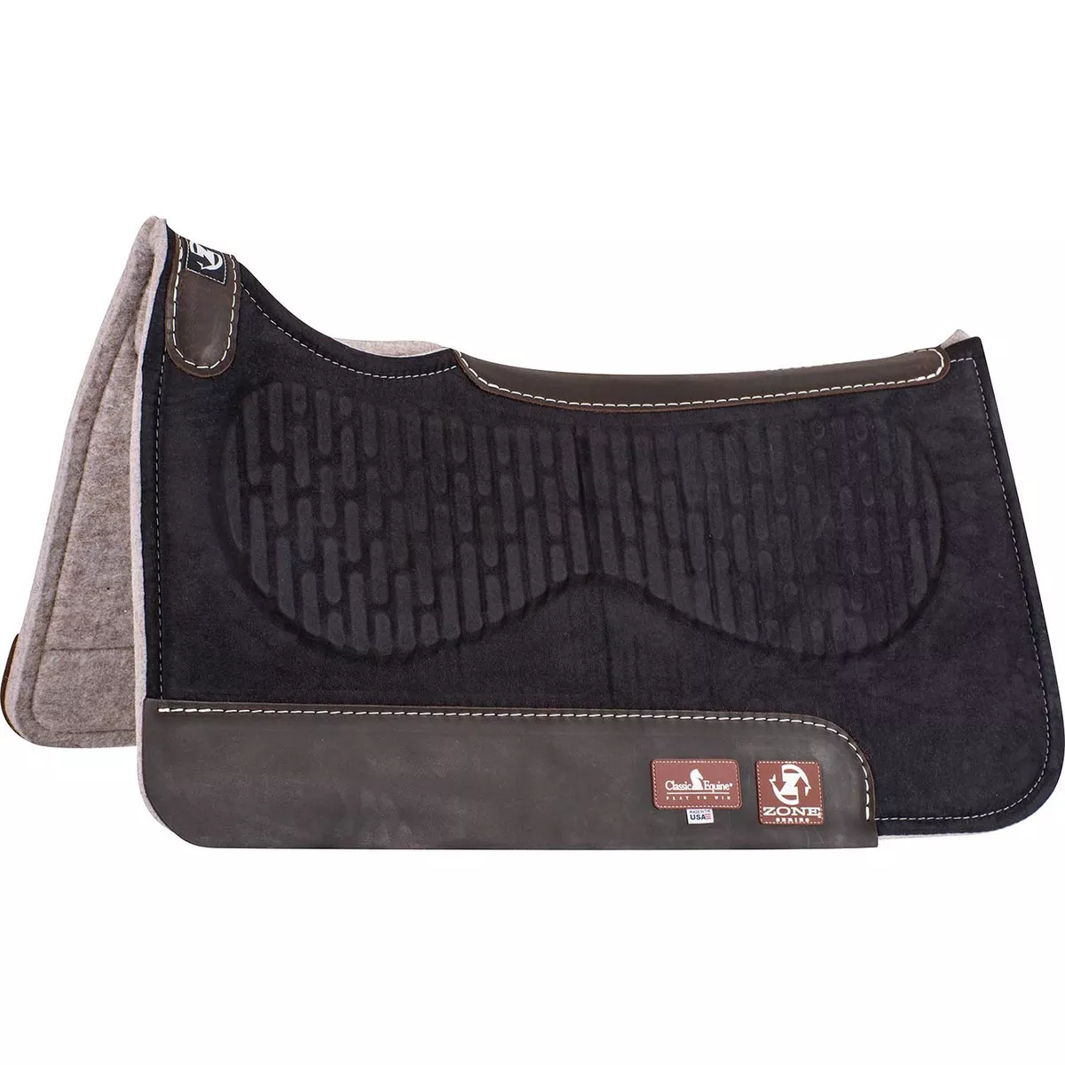Classic Equine Zone Micro Suede Saddle Pad