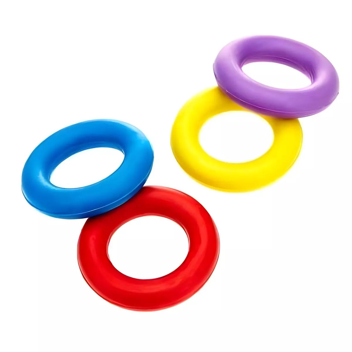 Classic Solid Rubber Ring Dog Toy 90mm Small