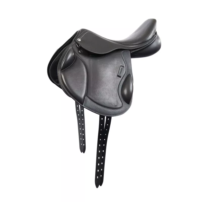 Collegiate Degree Mono Flap Event Saddle Black