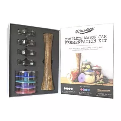 Complete Mason Jar Fermentation Kit – 9 pcs