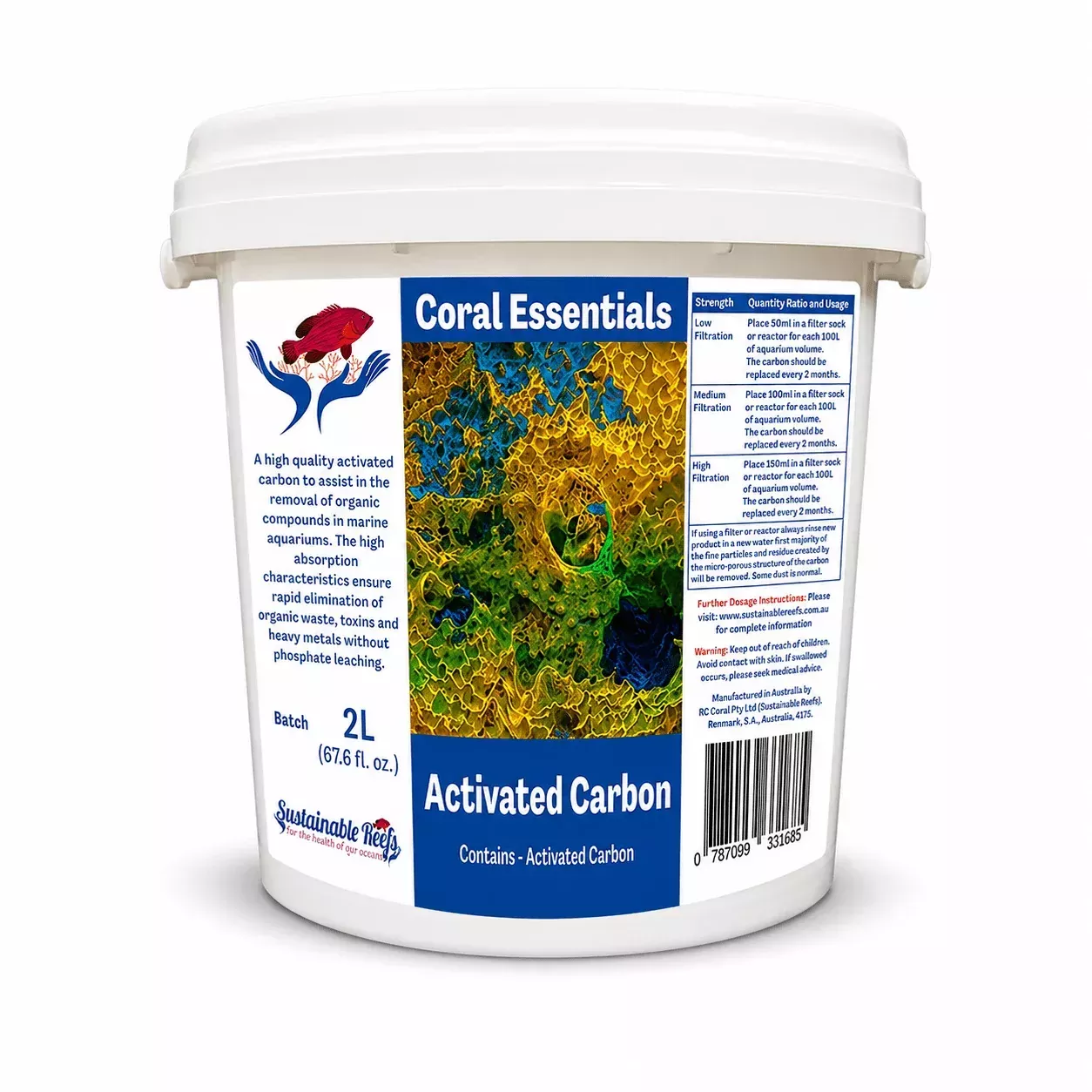 Coral Essentials Carbon 2L (67 FL OZ)