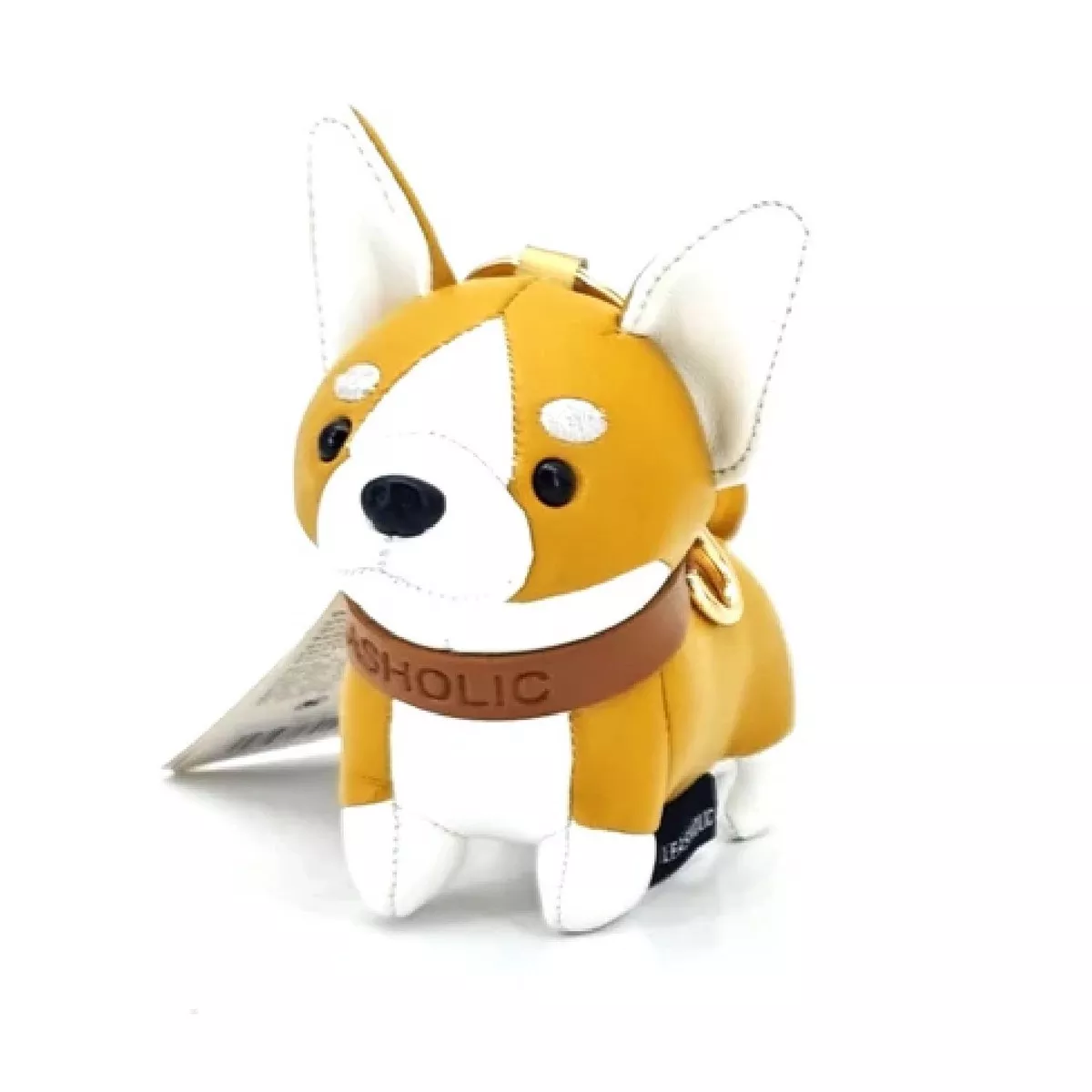 Corgi Leather Charm