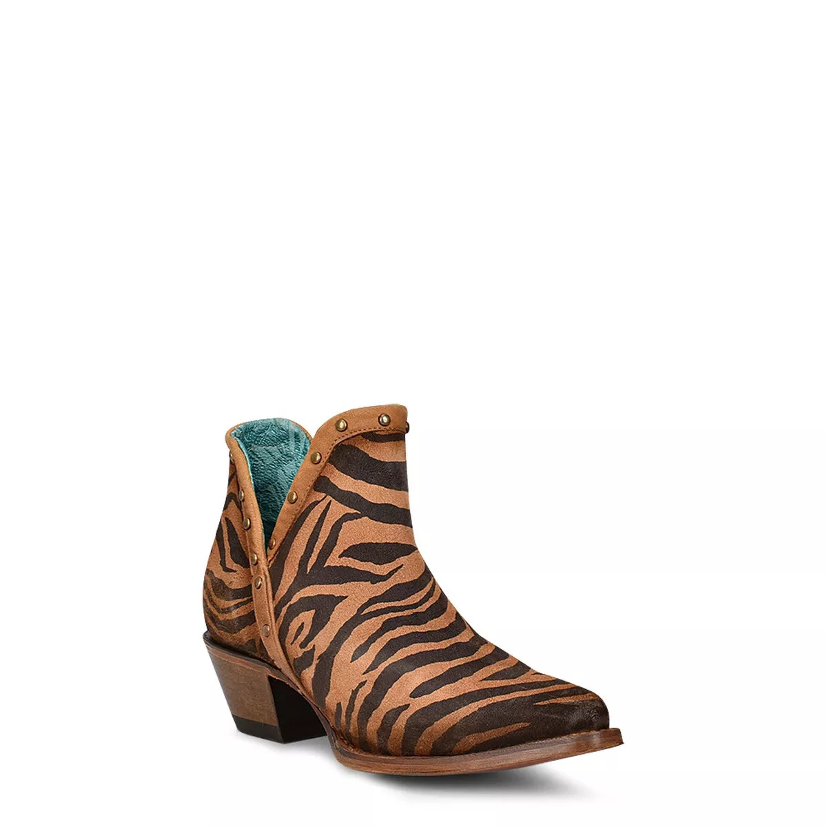 Corral Women's Zebra Print Studs Shortie