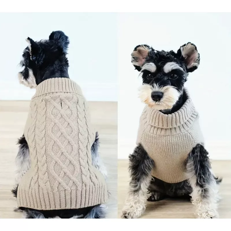 Cosy Cable Knit Turtleneck Sweater
