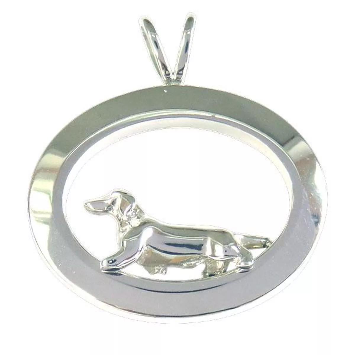 Dachshund Smooth Oval Jewelry