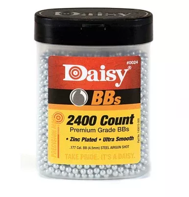 Daisy Premium BB’s 2,400 Count