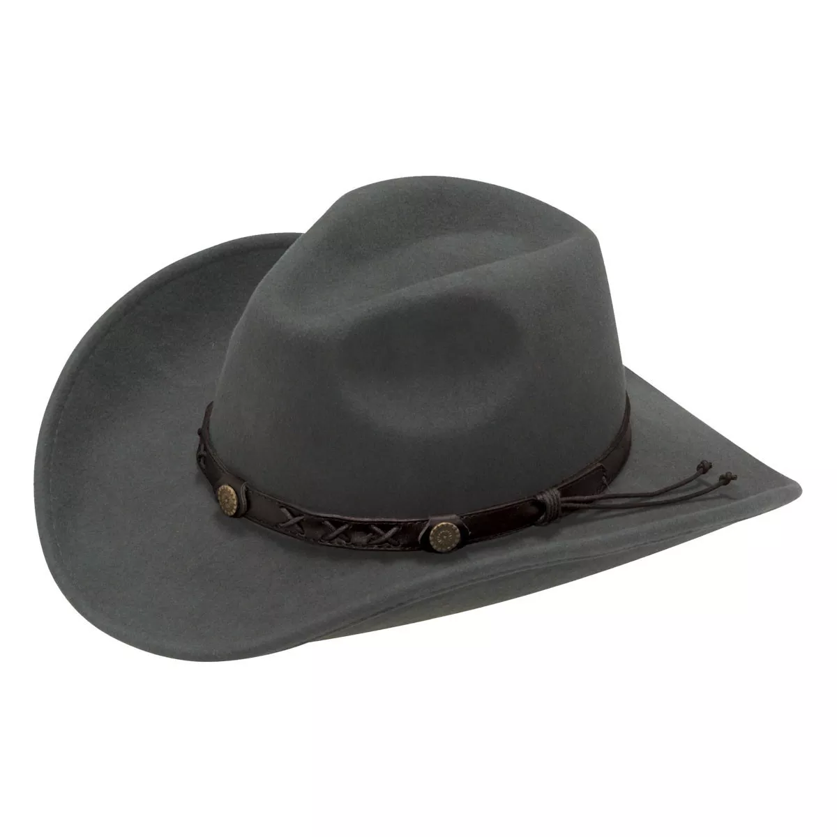 Dakota Men's Crushable Felt Cowboy Hat - Grey