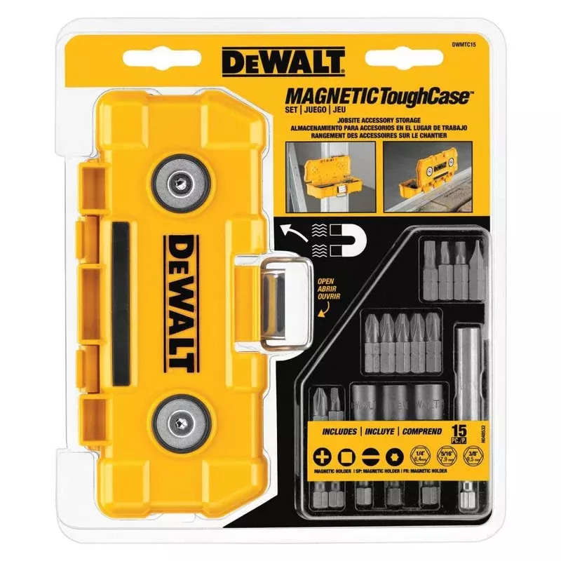 DEWALT 15 Pc. Magnetic ToughCase