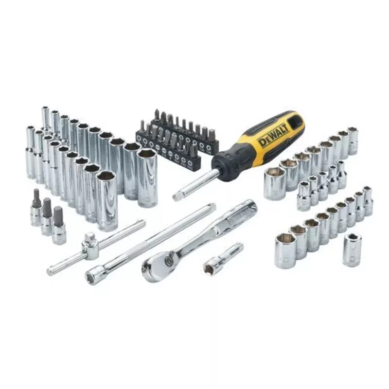 DEWALT 69 PC. 1/4″ Drive Combination Socket Set – 6 Point