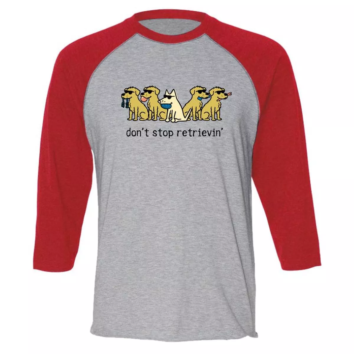Don’t Stop Retrievin – Baseball T-Shirt
