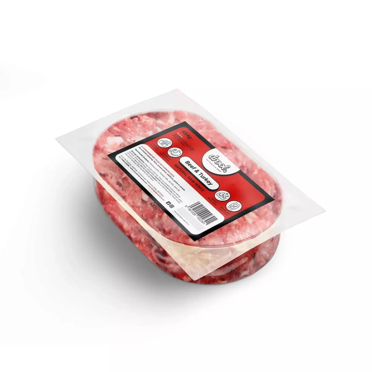 Drool Mince Standard Beef & Turkey 454g