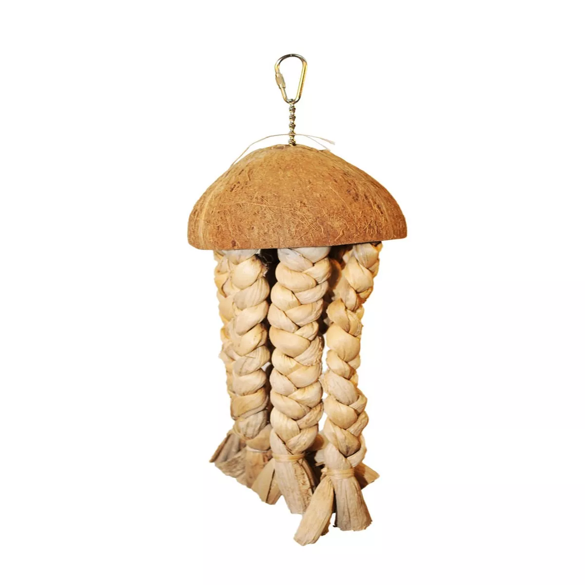 A&E Java Wood Jelly Fish Bird Toy