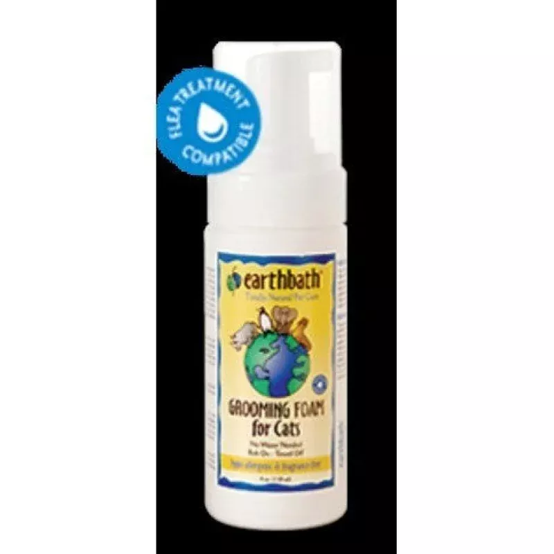 Earth Bath Waterless Cat Foam 118ml