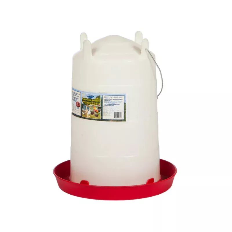 Easy Bottom Fill Large Capacity Poultry Waterer 5 Gallon