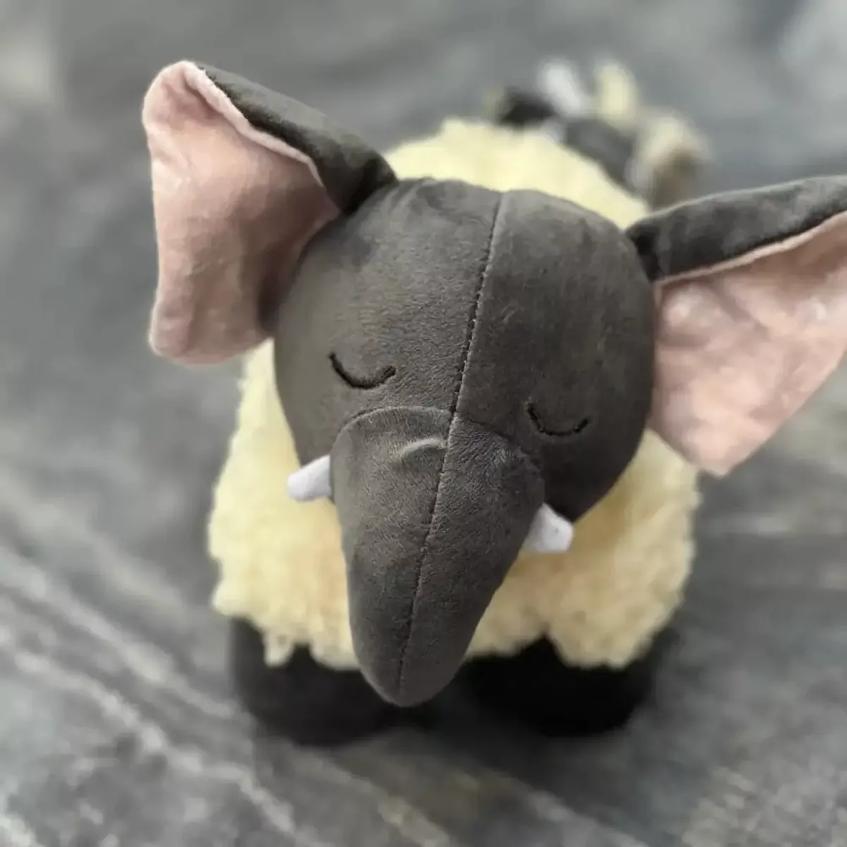 Eco Elephant Plush Dog Toy