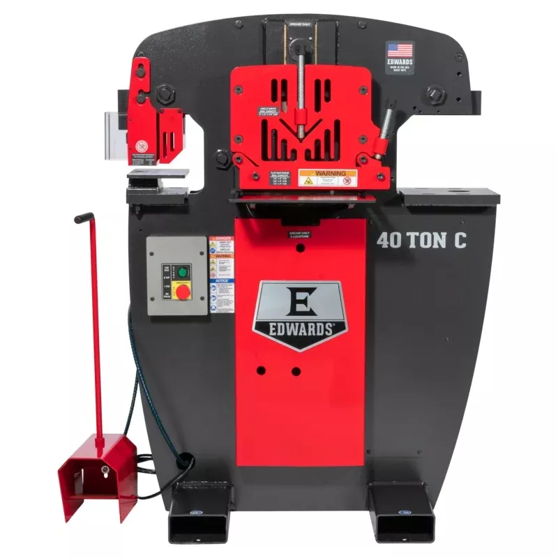 EDWARDS 40 Ton C Ironworker 115V 1Ph