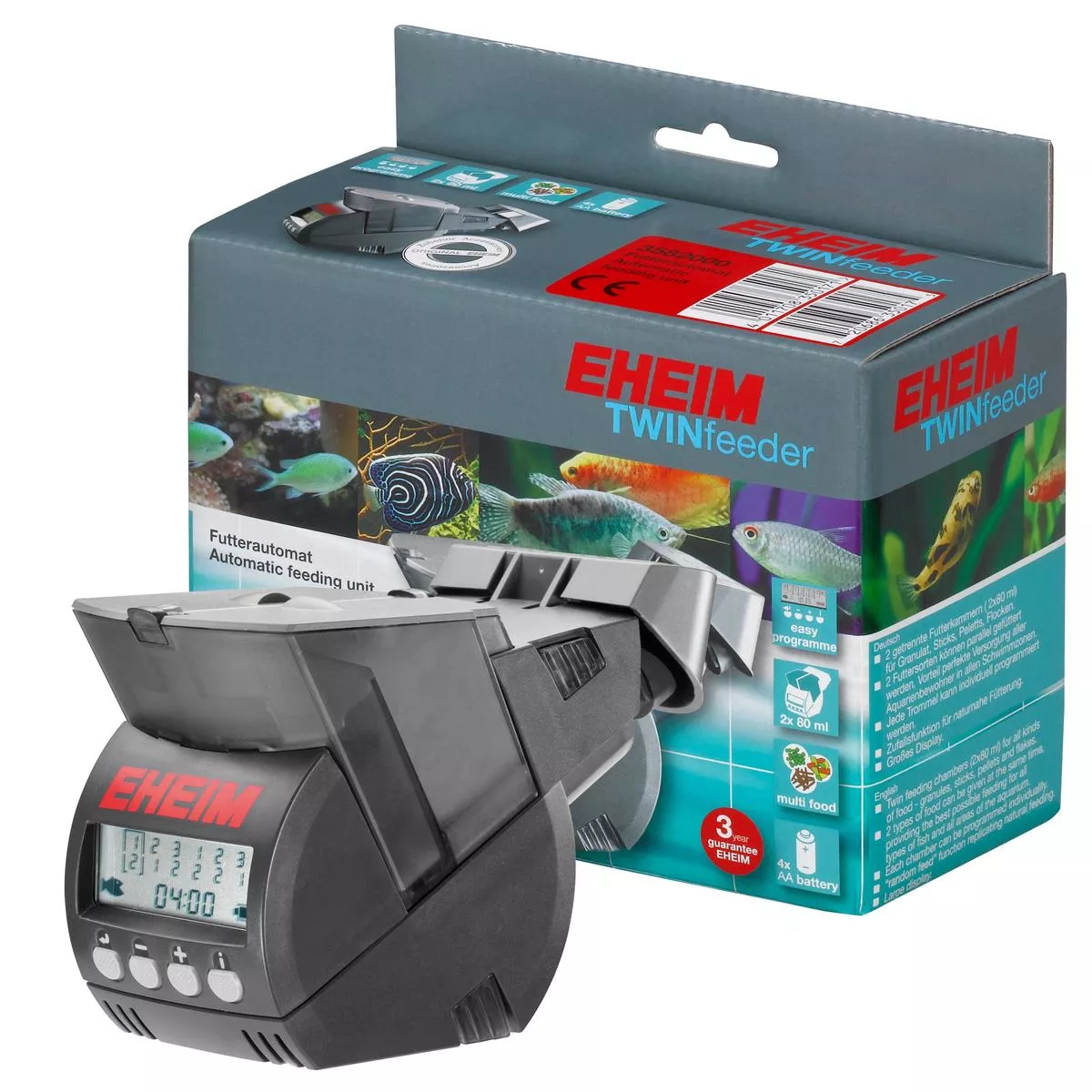 Eheim Authmatic Twin Fish Feeder – Digital Automatic Feeder (Special Order Product)