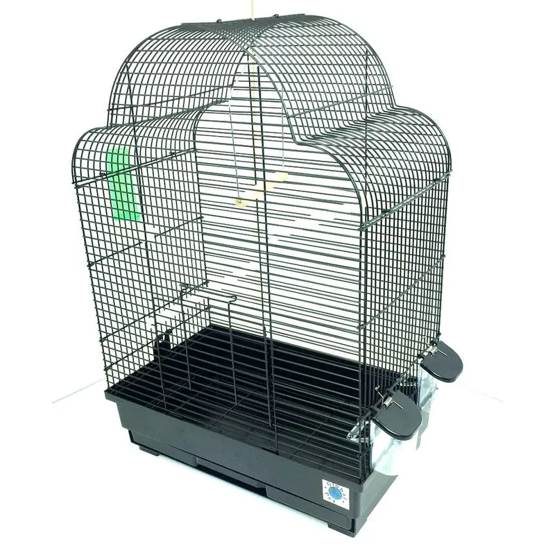 Elsa Large Budgie and Canary Cage – Black