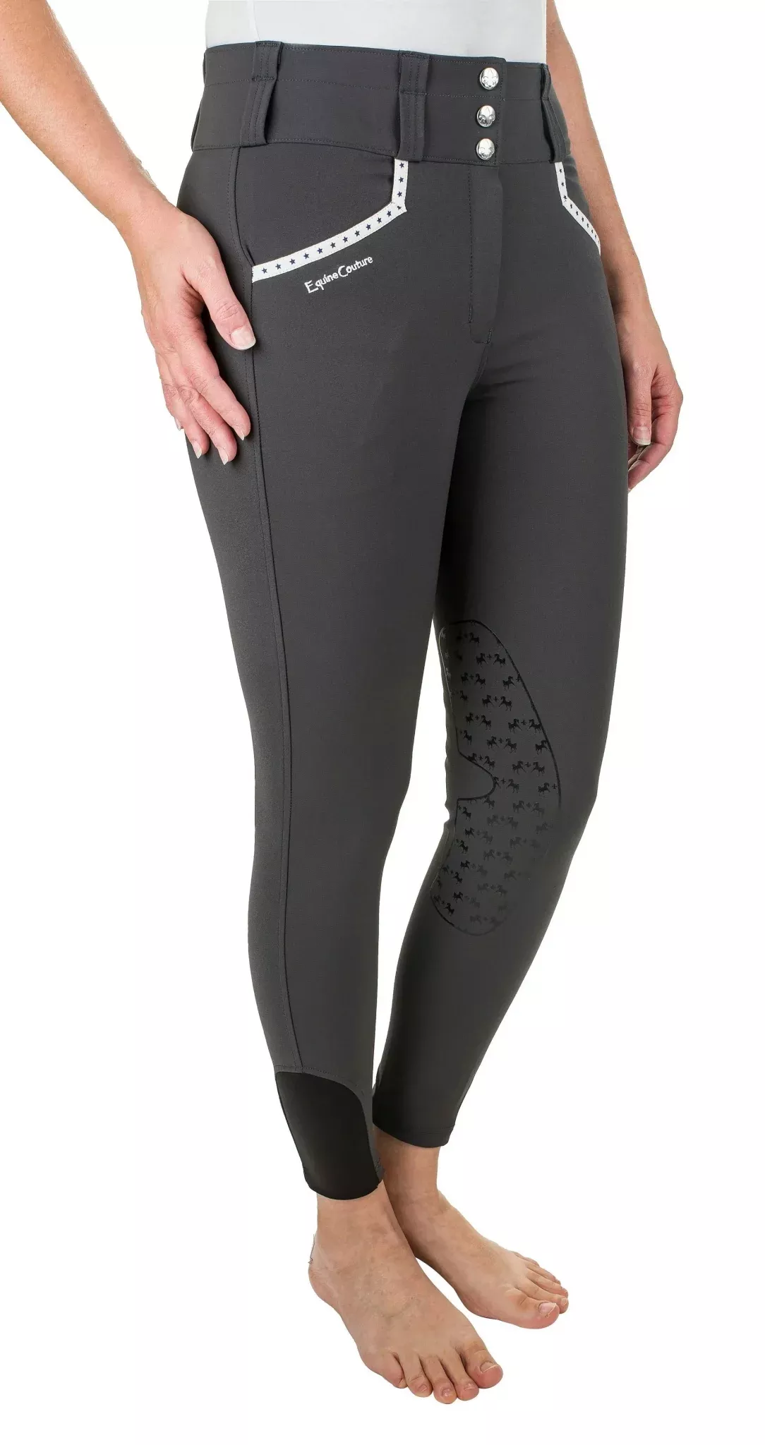 Equine Couture Ladies Nicole Knee Patch Breeches