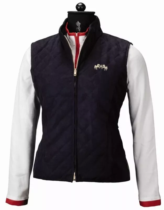 Equine Couture Spinnaker Micro Suede Vest