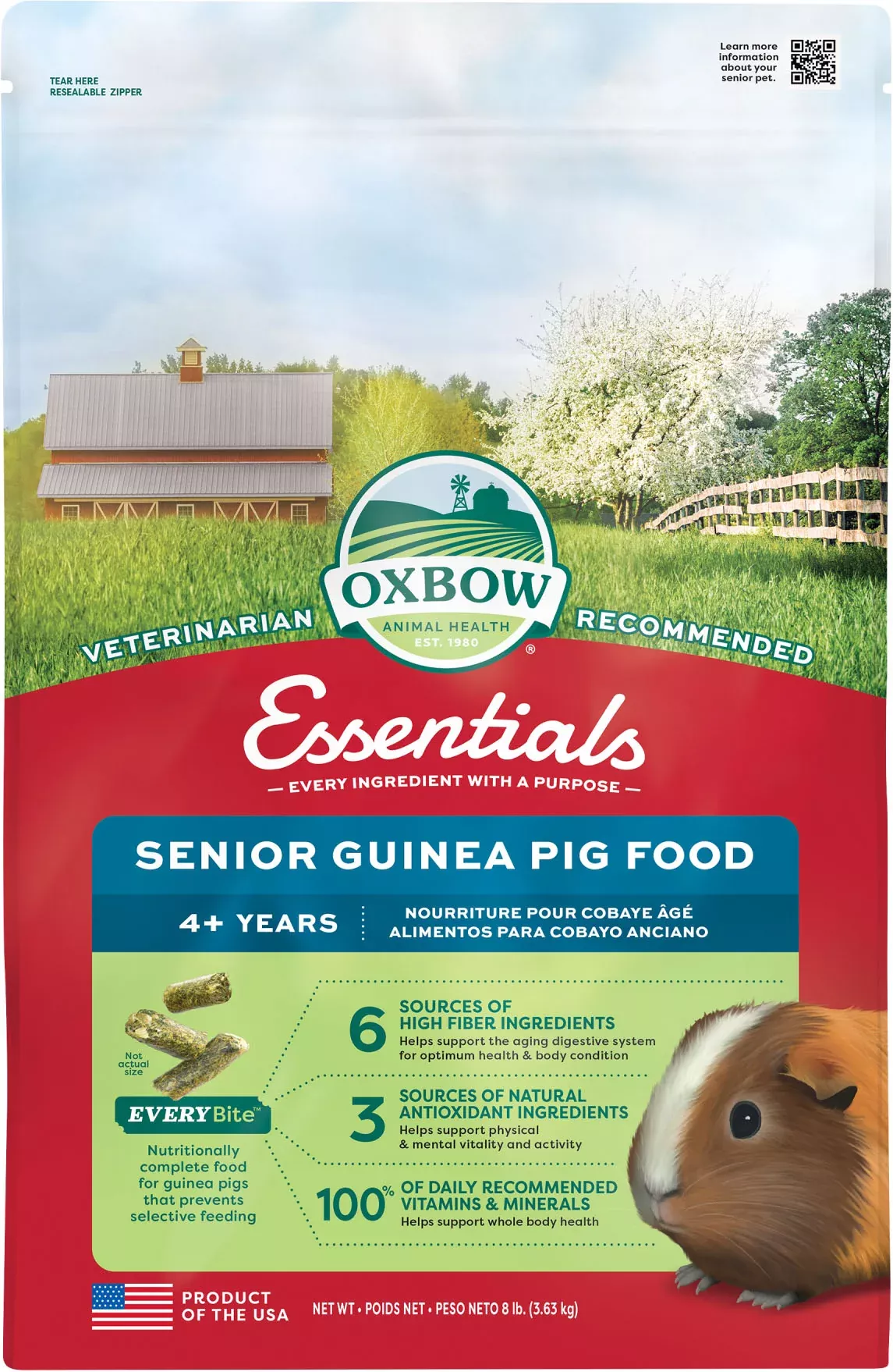 Essentials Senior Guinea Pig Food