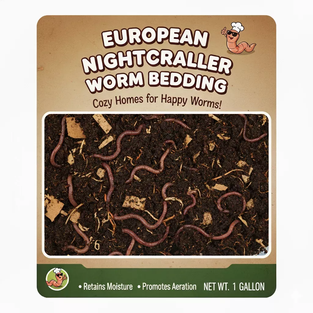 European Nightcrawler Food - Best Bedding (SC)
