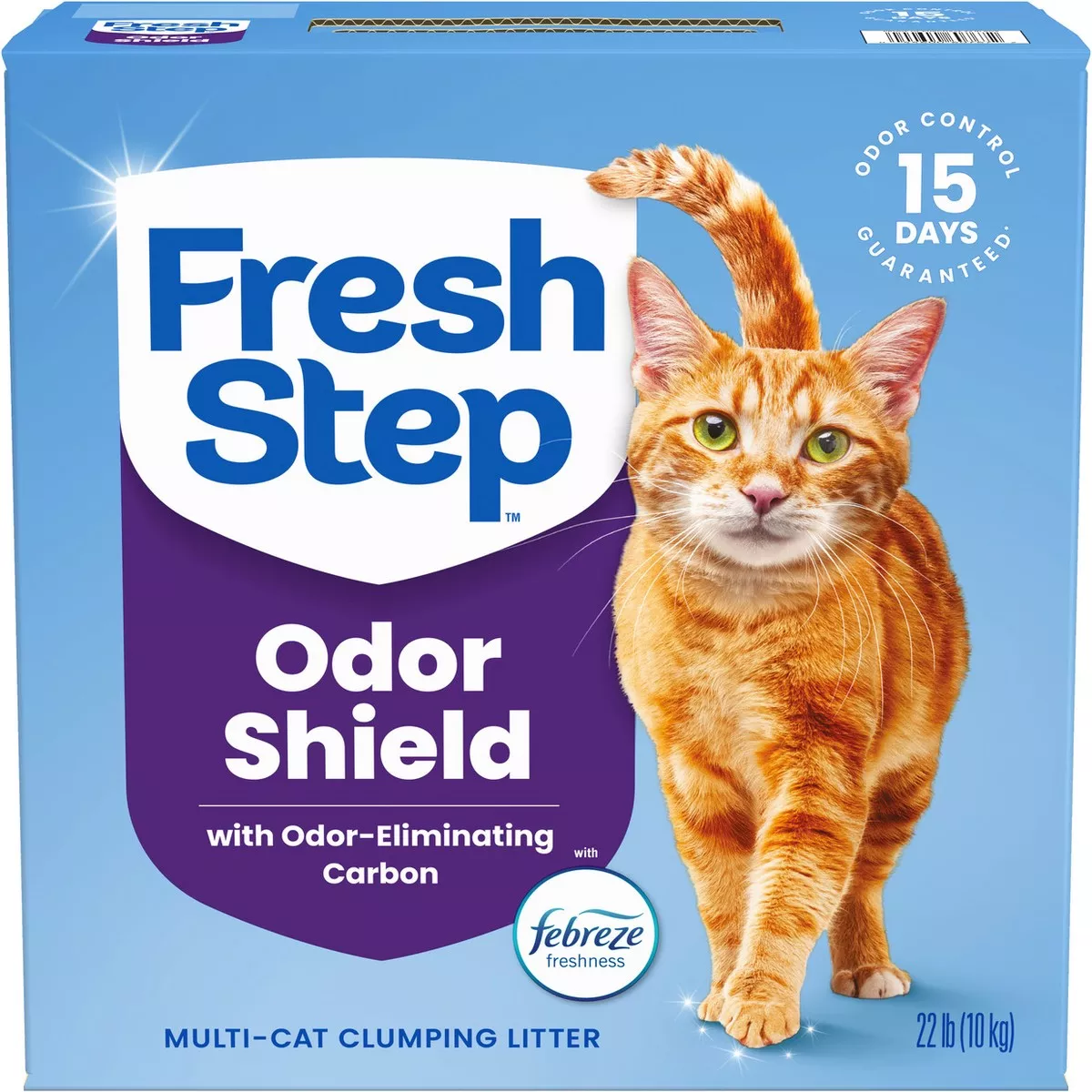 Everclean Fresh Step Odor Shield Scented Clumping Cat Litter