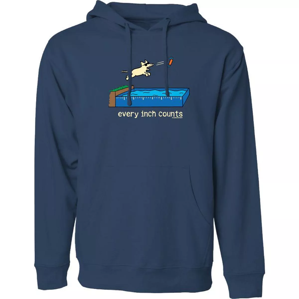 Every Inch Counts – Sweatshirt Pullover Hoodie