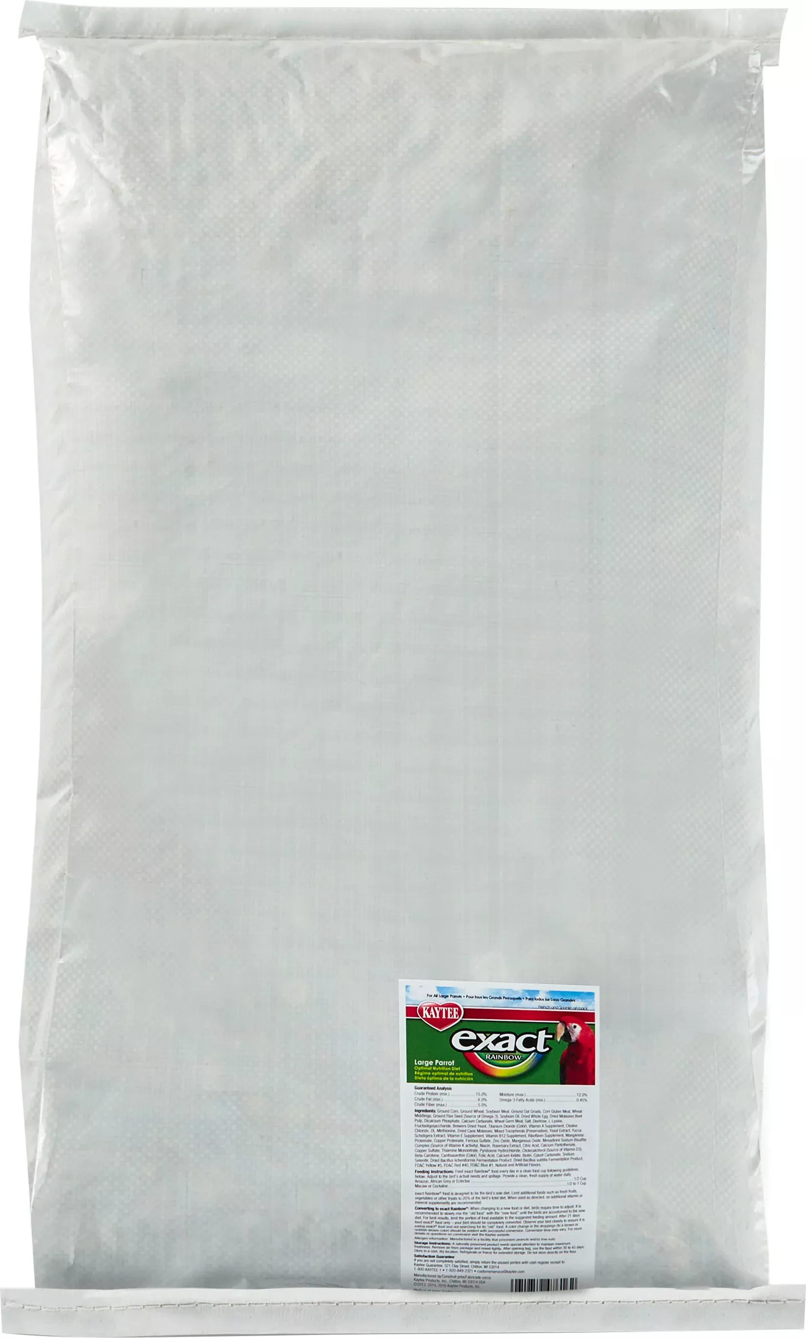 Exact Rainbow Large Parrot Food
