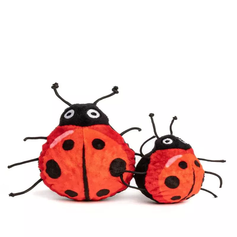 FabDog Ladybug faball Dog Toy