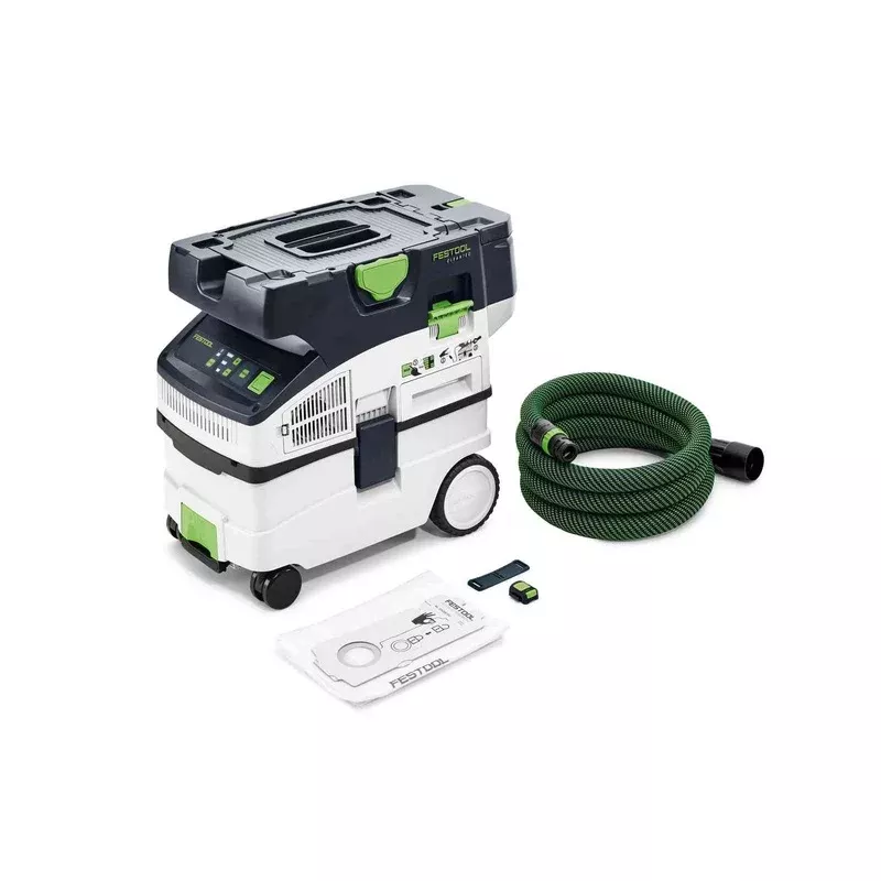 FESTOOL Cordless Mobile Dust Extractor CLEANTEC CTC MIDI I HEPA-BASIC
