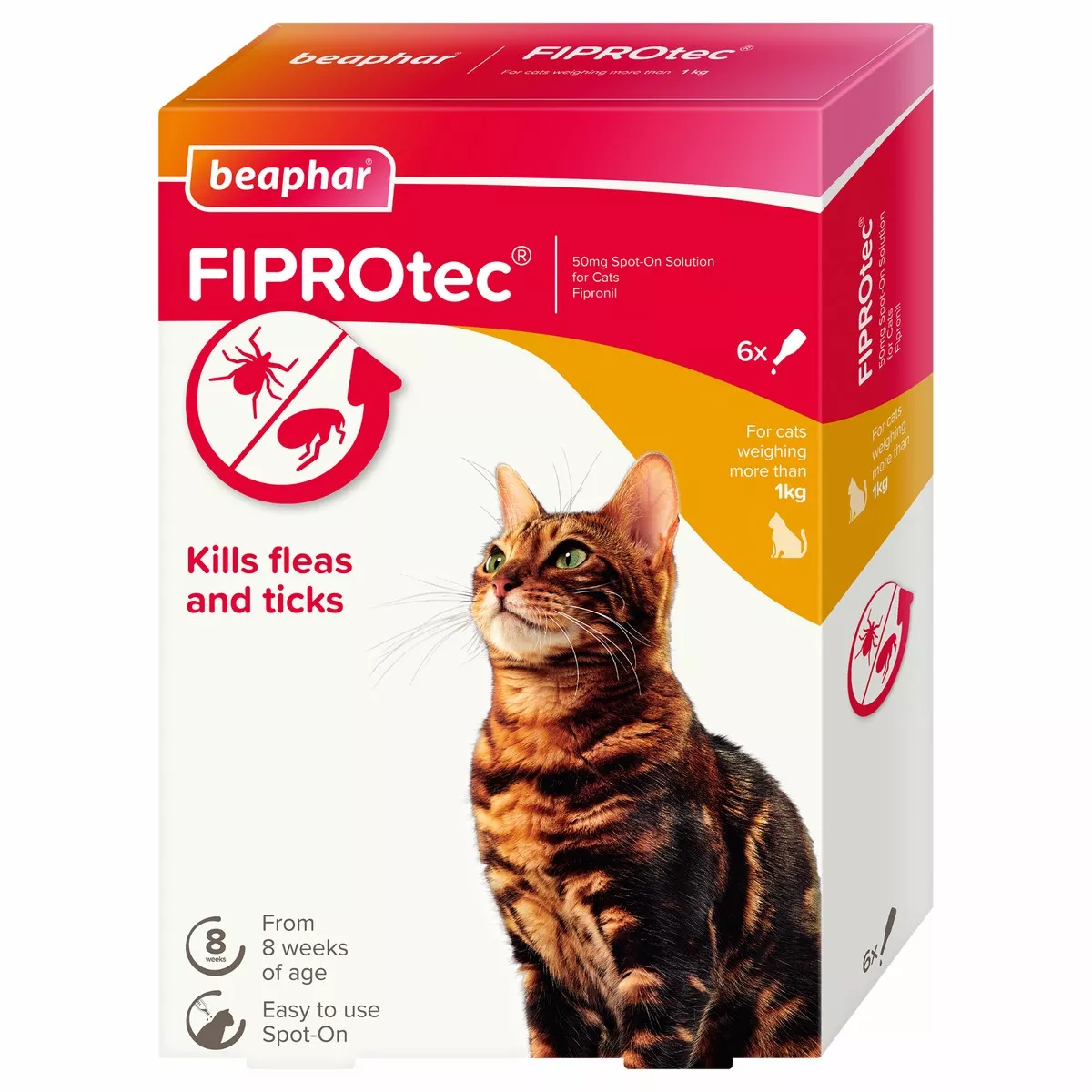 Fiprotec Spot On Cat 6 Treatment