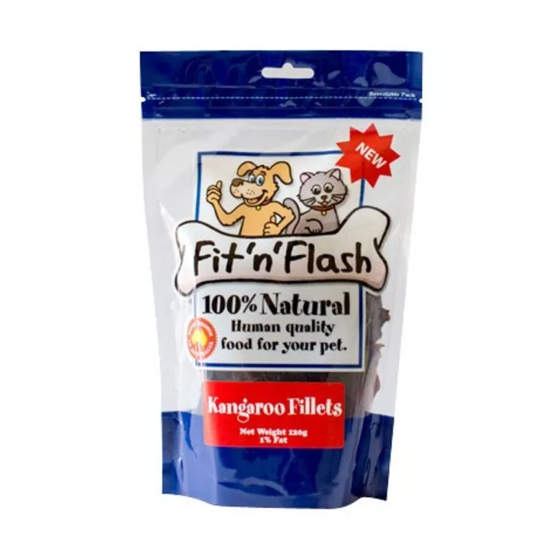 FIT N FLASH KANGAROO FILLETS 120G