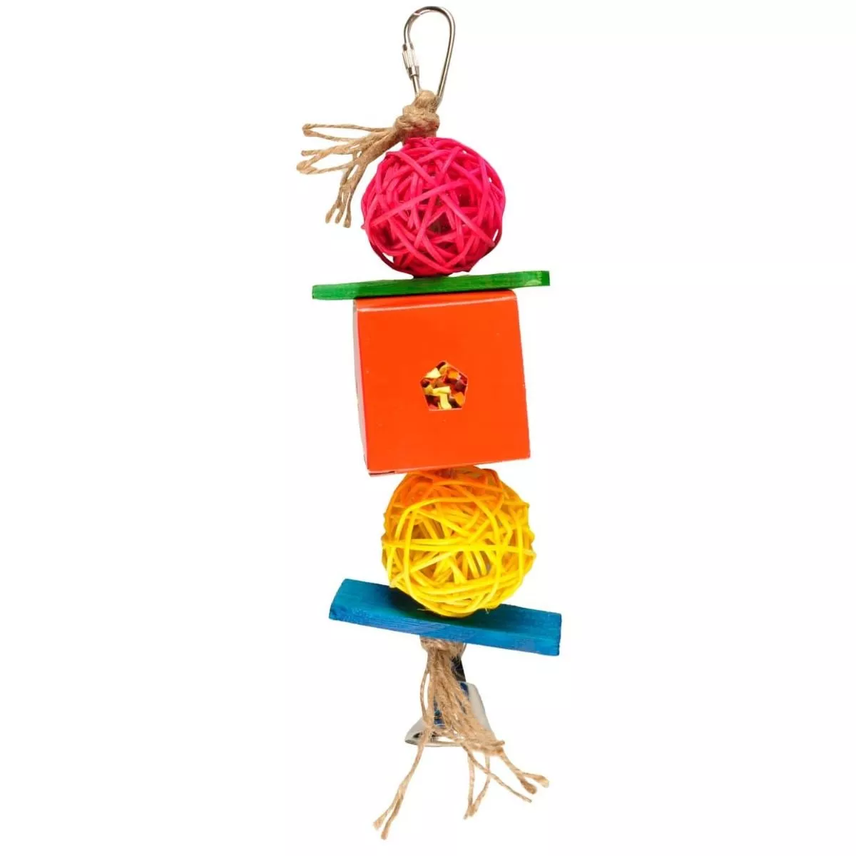 Flamingo Papyr Cage Hanger Bird Toy