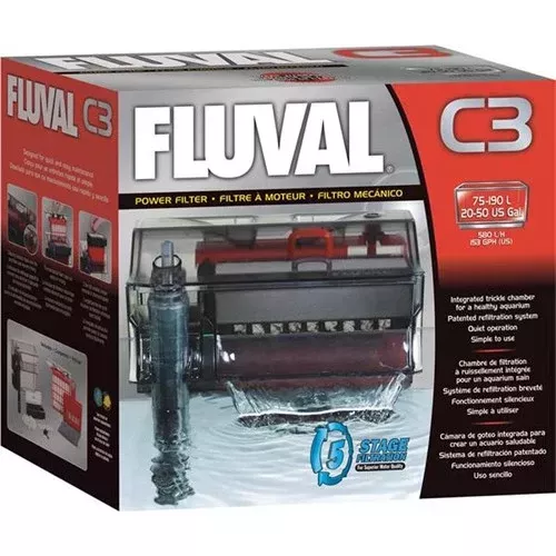 Fluval C3 Hang On Power Filter (75L-190L)
