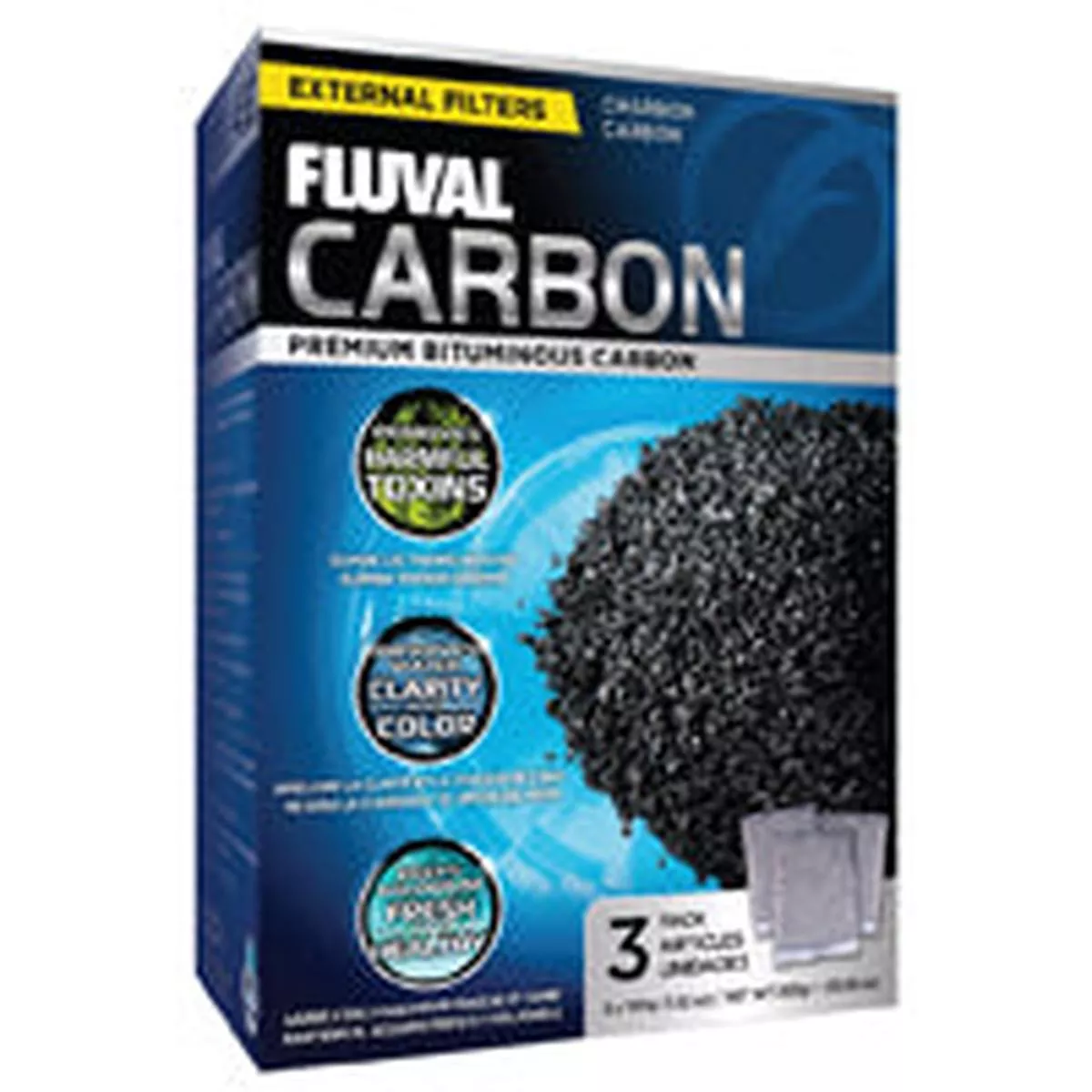 Fluval Carbon – 3 x 100 g