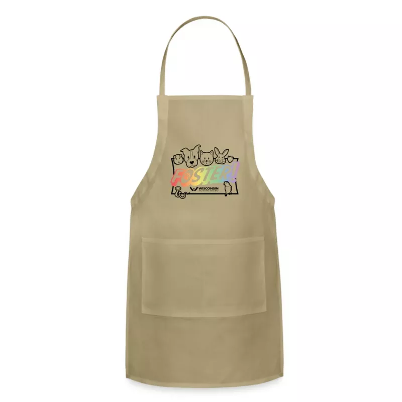 Foster Pride Adjustable Apron khaki