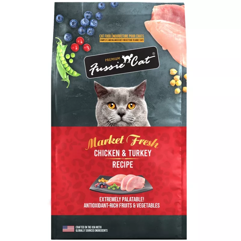 Fussie Cat Chicken & Turkey Dry Food