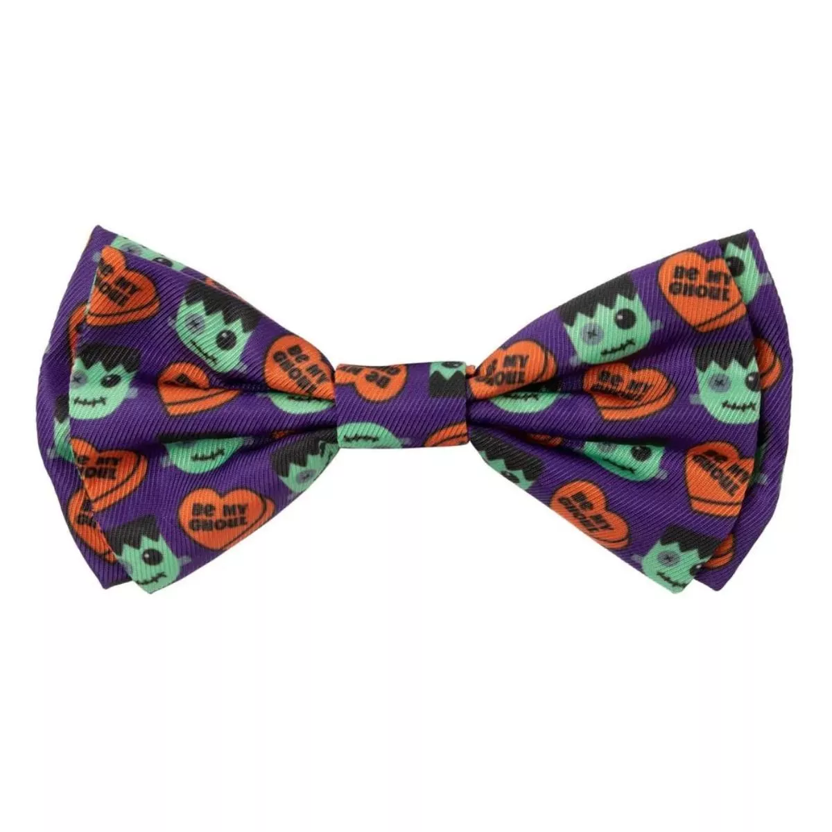 FuzzYard Be My Ghoul Bowtie Large Purple