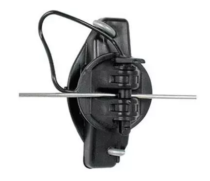 Gallagher, Pinlock Insulator, Black, 25 Pack