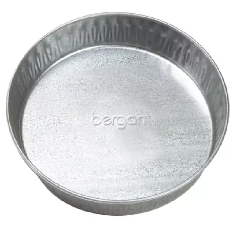 Galvanized Pet Feeder, 3 qt Gray