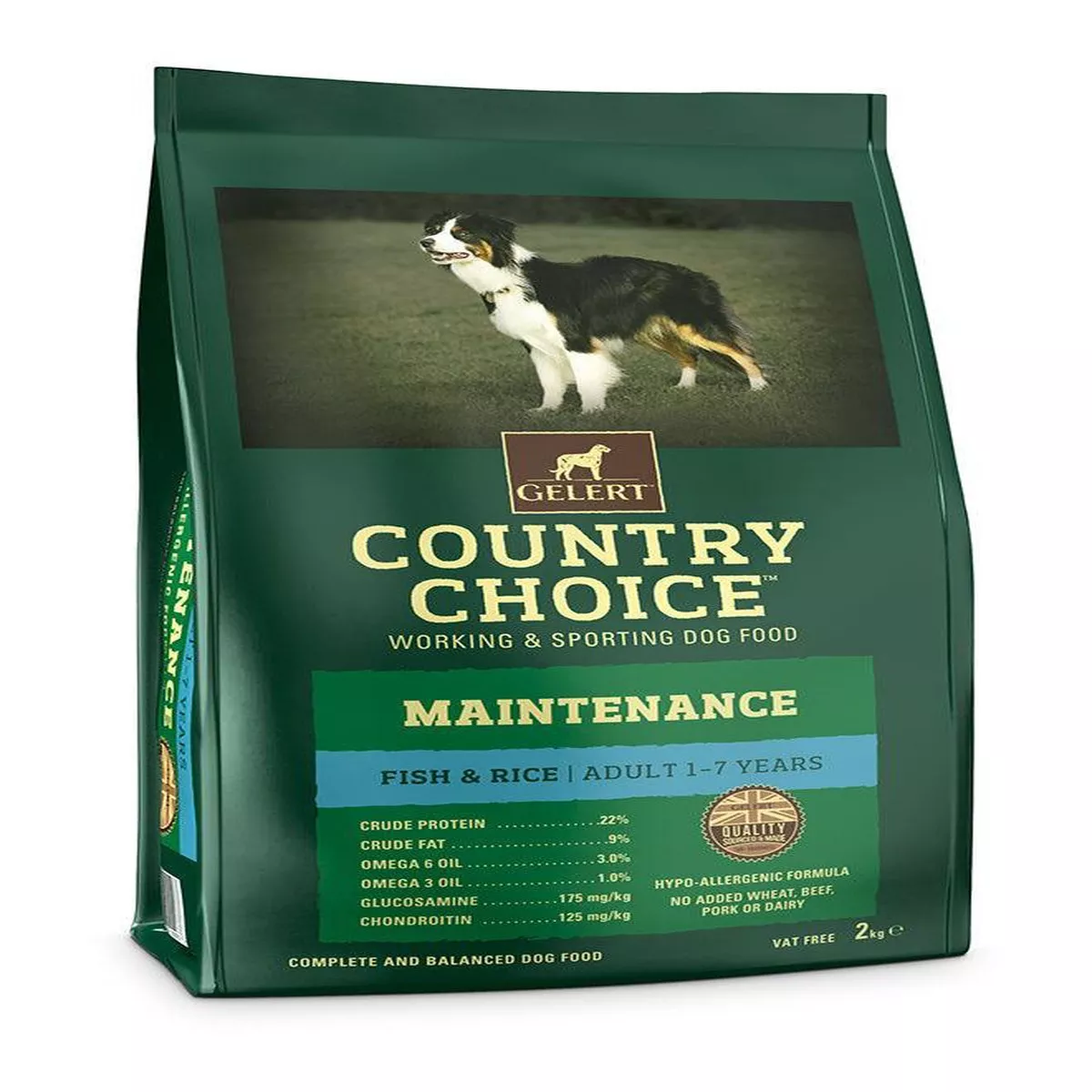 Gelert C Choice Maintenance Fish & Rice 2kg