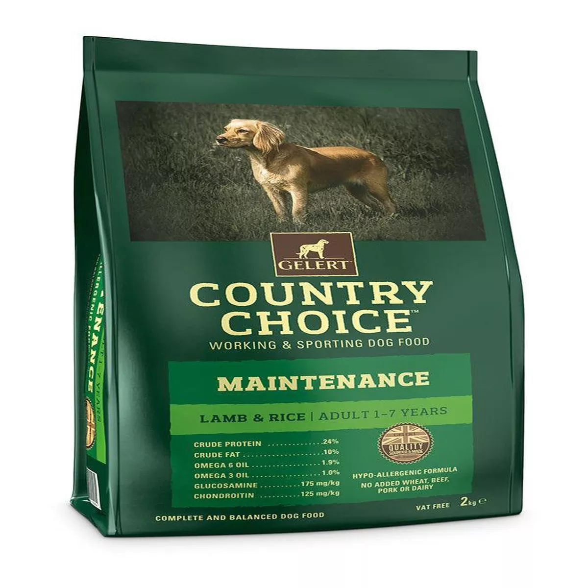 Gelert C Choice Maintenance Lamb & Rice 2kg