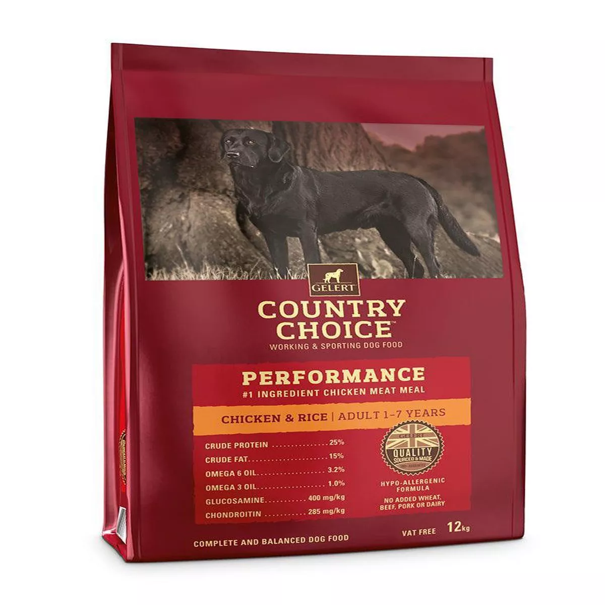 Gelert C Choice Perform Chick&Rice 2kg