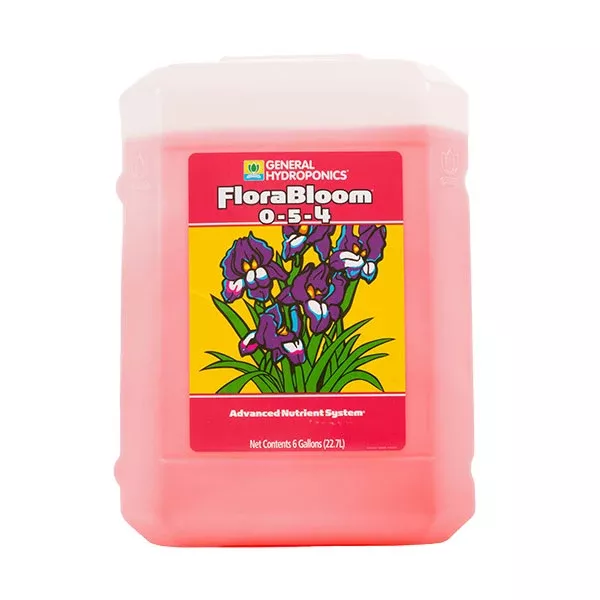 General Hydroponics, FloraBloom, 0-5-4, FloraSeries Advanced Nutrient System (6 Gallon)