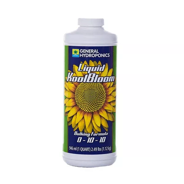 General Hydroponics, Liquid KoolBloom, 0-10-10, Bulking Formula (1 Quart)