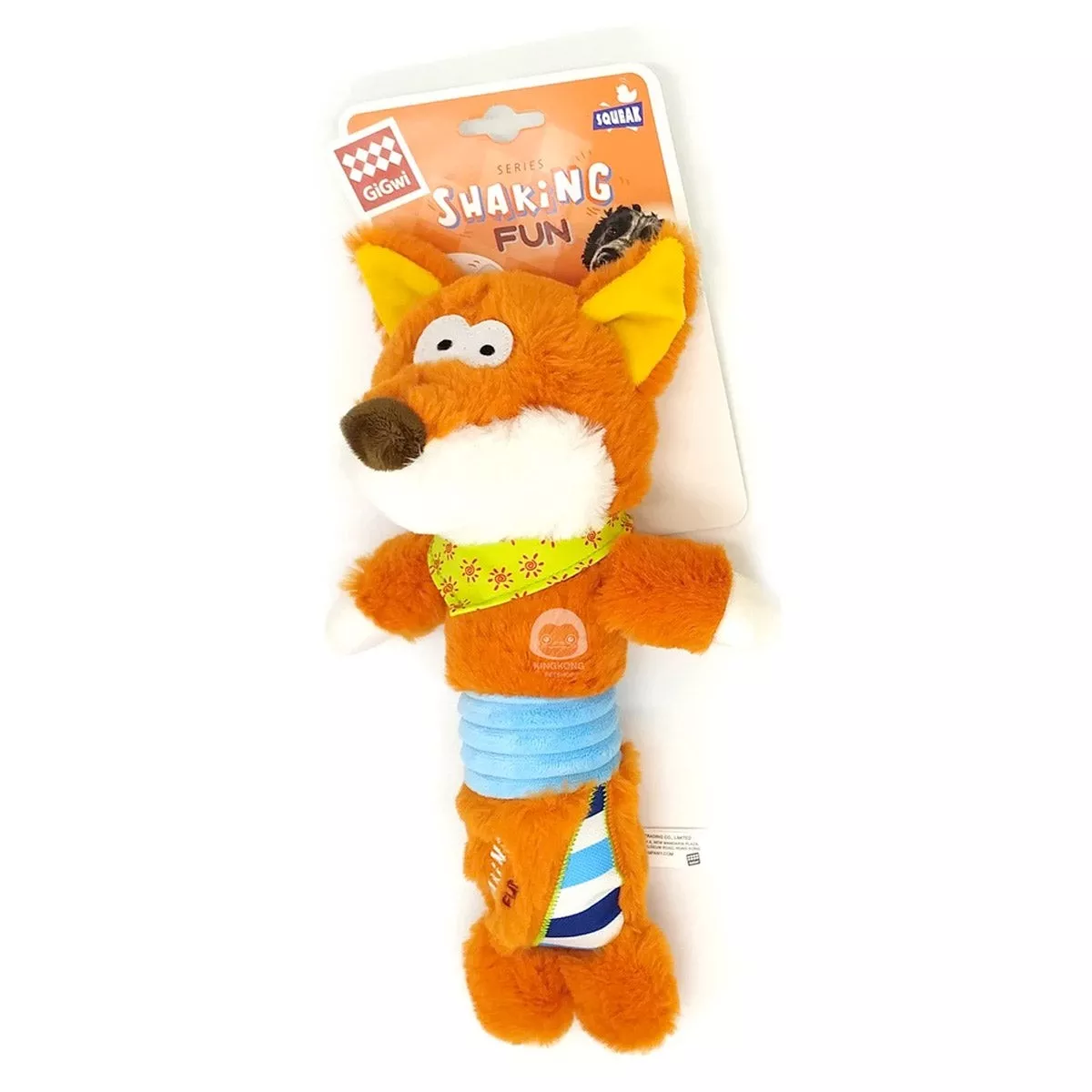 Gigwi – Plush Shaking Fun Dog Toy Fox