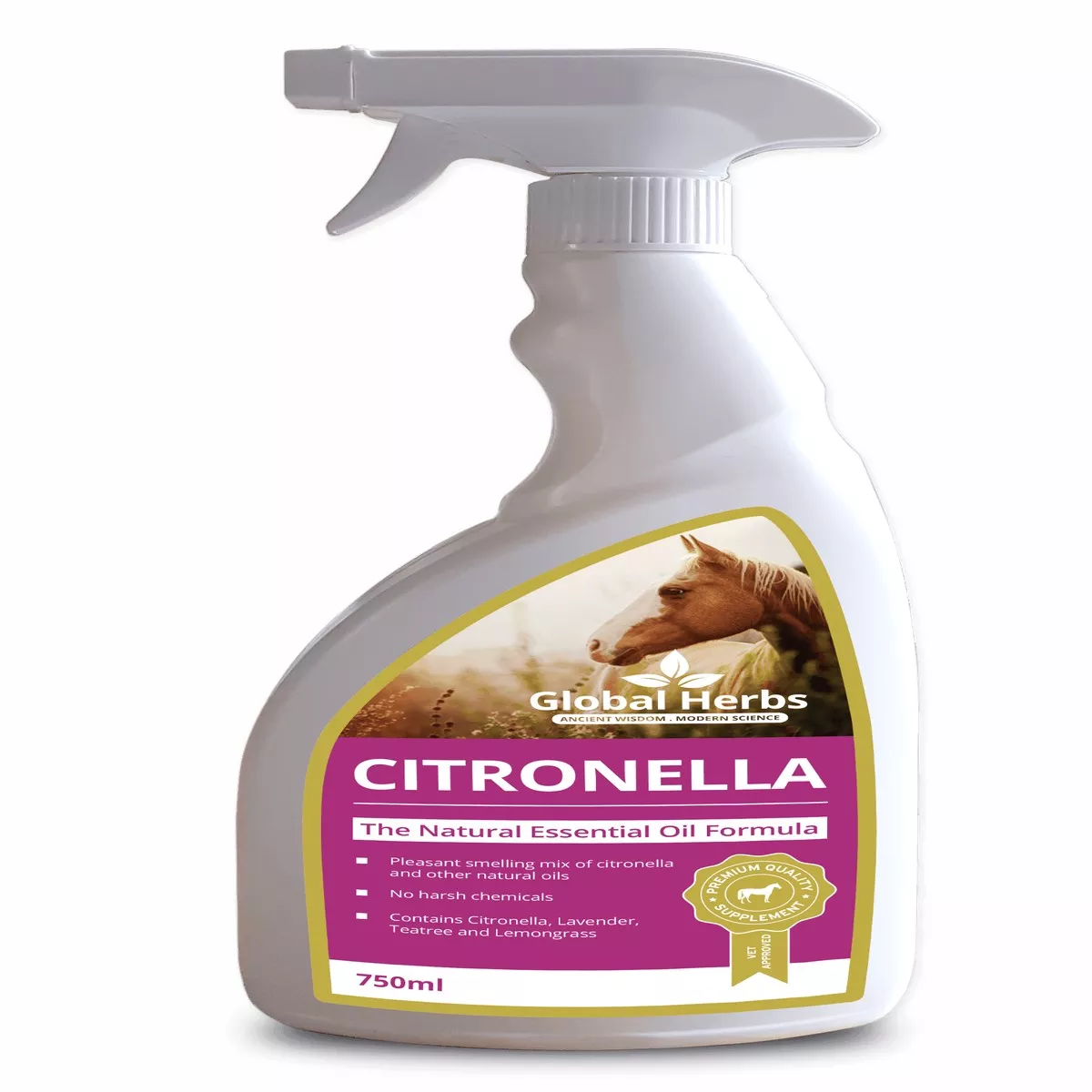 Global H Citronella Spray 750ml