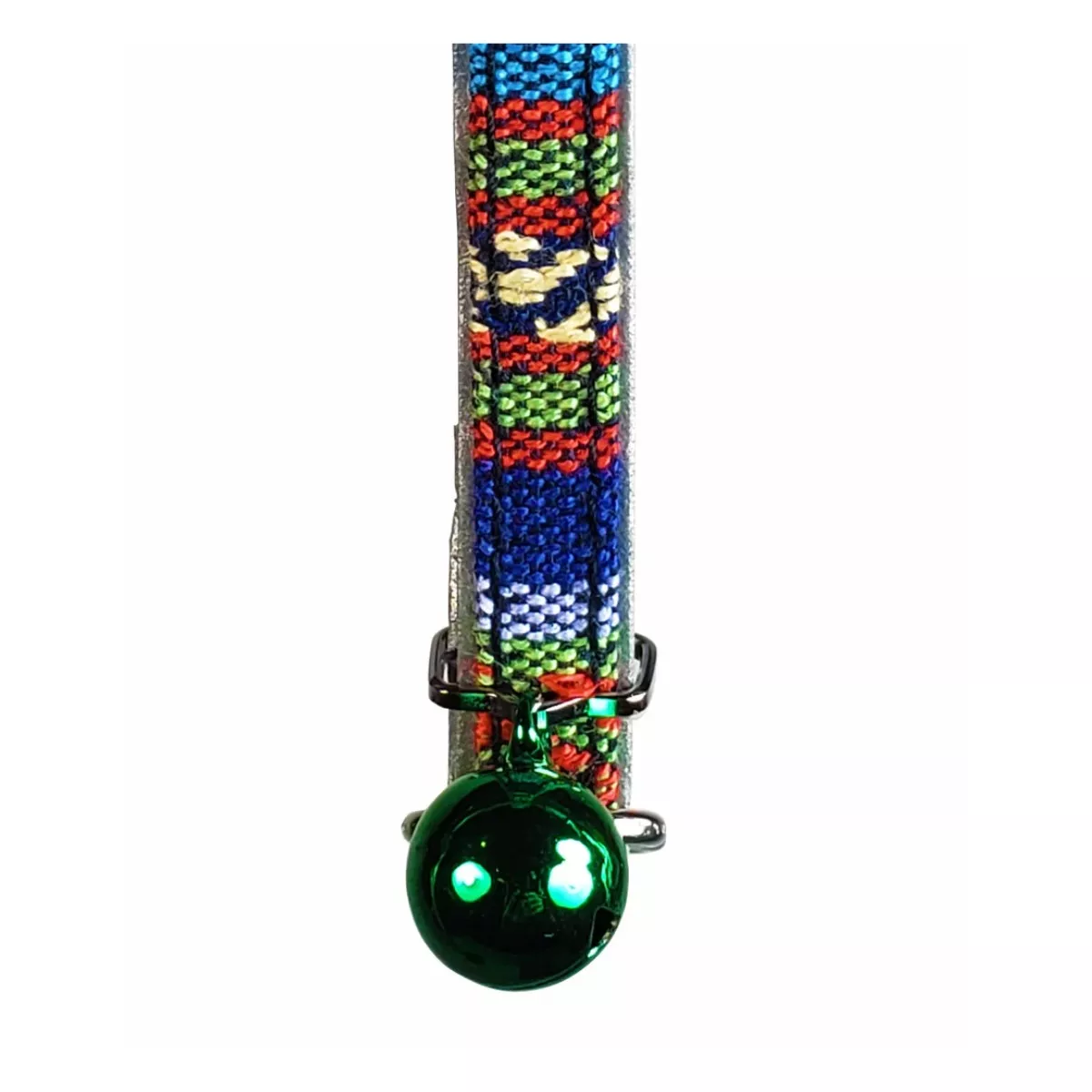 Goli Design Polyester Tapestri Spring Reflective Cat Collar 7.25"